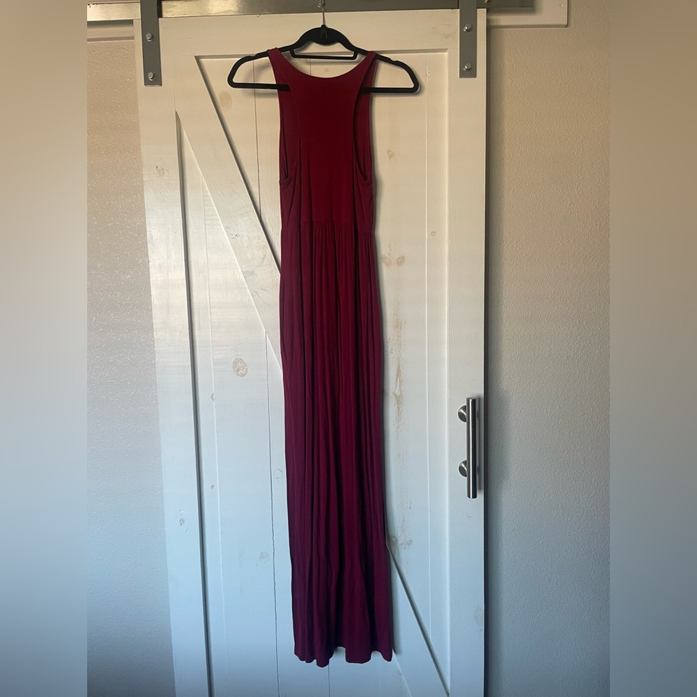 Maroon Dress